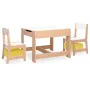 Kindertisch mit 2 MDF-Stühlen von vidaXL, Möbelsets für Babys und Kleinkinder - Ref: Foro24-80284, Preis: 113,93 €, Rabatt: %