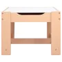 Kindertisch mit 2 MDF-Stühlen von vidaXL, Möbelsets für Babys und Kleinkinder - Ref: Foro24-80284, Preis: 113,93 €, Rabatt: %