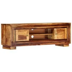 Solid sheesham wood TV cabinet 118x30x40 cm by vidaXL, TV Furniture - Ref: Foro24-248000, Price: 203,53 €, Discount: %