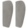 Hellgraues Samtkopfteil 93x23x78/88 cm von vidaXL, Kopf- und Fußteile - Ref: Foro24-3116900, Preis: 50,41 €, Rabatt: %