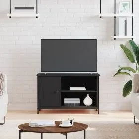 Möbel für TV aus schwarzem Sperrholz 80x40x50 cm von vidaXL, TV-Möbel - Ref: Foro24-832768, Preis: 57,92 €, Rabatt: %