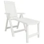 White plastic lounger by vidaXL, Loungers - Ref: Foro24-364705, Price: 77,84 €, Discount: %