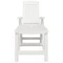 White plastic lounger by vidaXL, Loungers - Ref: Foro24-364705, Price: 77,84 €, Discount: %