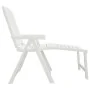 White plastic lounger by vidaXL, Loungers - Ref: Foro24-364705, Price: 77,84 €, Discount: %