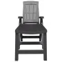 Anthracite grey plastic sun lounger by vidaXL, Loungers - Ref: Foro24-364707, Price: 95,36 €, Discount: %