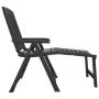 Anthracite grey plastic sun lounger by vidaXL, Loungers - Ref: Foro24-364707, Price: 95,36 €, Discount: %
