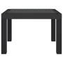 Anthracite gray PP garden table 59x47x40 cm by vidaXL, Garden tables - Ref: Foro24-364727, Price: 45,94 €, Discount: %
