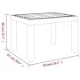 Anthracite gray PP garden table 59x47x40 cm by vidaXL, Garden tables - Ref: Foro24-364727, Price: 45,94 €, Discount: %