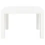 Mesa de jardín PP blanco 59x47x40 cm de vidaXL, Mesas de jardín - Ref: Foro24-364728, Precio: 39,17 €, Descuento: %