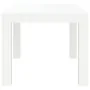 Mesa de jardín PP blanco 59x47x40 cm de vidaXL, Mesas de jardín - Ref: Foro24-364728, Precio: 39,17 €, Descuento: %