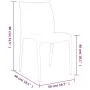 Gartenstühle 2 Stück cremefarbenes Polypropylen 50x46x80 cm von vidaXL, Gartenstühle - Ref: Foro24-364733, Preis: 112,61 €, R...
