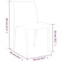 Gartenstühle 2 Stück weißes Polypropylen 50x46x80 cm von vidaXL, Gartenstühle - Ref: Foro24-364734, Preis: 134,14 €, Rabatt: %