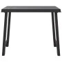 Mesa de camping aspecto de madera PP gris antracita 79x56x64 cm de vidaXL, Mesas de jardín - Ref: Foro24-364735, Precio: 59,9...