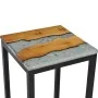 Stapelbare Tische 3 Einheiten Massivholz Teak und Polyresin von vidaXL, Seitentische - Ref: Foro24-281648, Preis: 204,78 €, R...