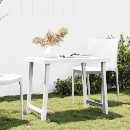 Campingtisch in Holzoptik PP weiß 79x56x64 cm von vidaXL, Gartentische - Ref: Foro24-364737, Preis: 50,55 €, Rabatt: %