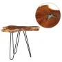 Solid teak wood and polyresin coffee table 70x45 cm by vidaXL, Coffee table - Ref: Foro24-281651, Price: 117,13 €, Discount: %
