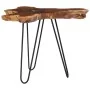 Solid teak wood and polyresin coffee table 70x45 cm by vidaXL, Coffee table - Ref: Foro24-281651, Price: 117,13 €, Discount: %