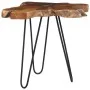 Solid teak wood and polyresin coffee table 70x45 cm by vidaXL, Coffee table - Ref: Foro24-281651, Price: 117,13 €, Discount: %