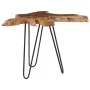 Solid teak wood and polyresin coffee table 70x45 cm by vidaXL, Coffee table - Ref: Foro24-281651, Price: 117,13 €, Discount: %
