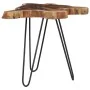 Solid teak wood and polyresin coffee table 70x45 cm by vidaXL, Coffee table - Ref: Foro24-281651, Price: 117,13 €, Discount: %