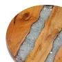 Solid teak wood and polyresin coffee table 40x45 cm by vidaXL, Coffee table - Ref: Foro24-281652, Price: 92,37 €, Discount: %