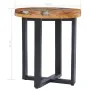 Solid teak wood and polyresin coffee table 40x45 cm by vidaXL, Coffee table - Ref: Foro24-281652, Price: 92,37 €, Discount: %
