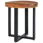 Solid teak wood and polyresin coffee table 40x45 cm by vidaXL, Coffee table - Ref: Foro24-281652, Price: 92,37 €, Discount: %