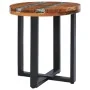 Solid teak wood and polyresin coffee table 40x45 cm by vidaXL, Coffee table - Ref: Foro24-281652, Price: 92,37 €, Discount: %