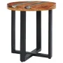 Solid teak wood and polyresin coffee table 40x45 cm by vidaXL, Coffee table - Ref: Foro24-281652, Price: 92,37 €, Discount: %