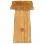 Solid teak wood stool by vidaXL, Folding stools and chairs - Ref: Foro24-281655, Price: 158,43 €, Discount: %