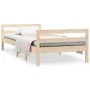 Estructura de cama madera maciza de pino 80x200 cm de vidaXL, Camas y somieres - Ref: Foro24-821629, Precio: 116,87 €, Descue...