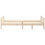 Estructura de cama madera maciza de pino 80x200 cm de vidaXL, Camas y somieres - Ref: Foro24-821629, Precio: 116,87 €, Descue...