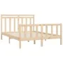 Solid pine wood bed frame 160x200 cm by vidaXL, Beds and slatted bases - Ref: Foro24-3107038, Price: 130,63 €, Discount: %