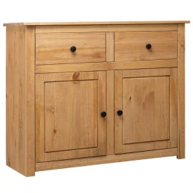 Sideboard aus massivem Kiefernholz im Panama-Stil, 93 x 40 x 80 cm von vidaXL, Sideboards - Ref: Foro24-282697, Preis: 168,67...