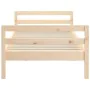 Solid pine wood bed frame 90x190 cm by vidaXL, Beds and slatted bases - Ref: Foro24-821634, Price: 98,16 €, Discount: %
