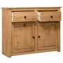 Sideboard aus massivem Kiefernholz im Panama-Stil, 93 x 40 x 80 cm von vidaXL, Sideboards - Ref: Foro24-282697, Preis: 178,46...