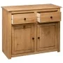 Aparador de madera maciza de pino estilo Panamá 93x40x80 cm de vidaXL, Aparadores - Ref: Foro24-282697, Precio: 168,67 €, Des...