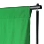 Telón de fondo estudio fotografía algodón verde 600x300cm croma de vidaXL, Fondos - Ref: Foro24-190008, Precio: 53,01 €, Desc...