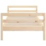 Estructura de cama madera maciza de pino 75x190 cm de vidaXL, Camas y somieres - Ref: Foro24-821639, Precio: 97,53 €, Descuen...