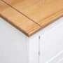 Aparador de madera maciza pino estilo Panamá blanco 93x40x80 cm by vidaXL, Sideboards - Ref: Foro24-282699, Price: 221,73 €, ...