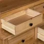 Sideboard aus massivem Kiefernholz im Panama-Stil, 93 x 40,5 x 180 cm von vidaXL, Schließfächer und Lagerschränke - Ref: Foro...