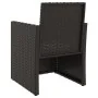 Garden chair with black synthetic rattan cushion by vidaXL, Garden chairs - Ref: Foro24-362320, Price: 72,82 €, Discount: %