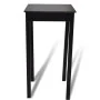Mesa de bar con 2 sillas de barra negras de vidaXL, muebles para cocinas y comedores - Ref: Foro24-160726, Precio: 284,33 €, ...