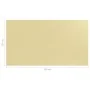 Alfombra de tienda de campaña beige 250x450 cm de vidaXL, Accesorios para tiendas de campaña - Ref: Foro24-310764, Precio: 27...