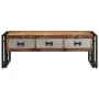 Solid recycled wood coffee table with 3 drawers 100x50x35 cm by vidaXL, Coffee table - Ref: Foro24-244941, Price: 183,22 €, D...