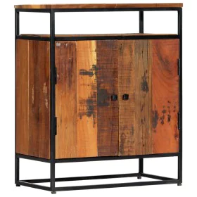 Sideboard made of recycled solid wood and steel 60x35x76 cm by vidaXL, Sideboards - Ref: Foro24-282727, Price: 127,78 €, Disc...