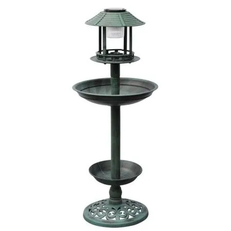 Solar Lighted Bird Bath/Feeder by vidaXL, Birdbaths - Ref: Foro24-40537, Price: 47,42 €, Discount: %