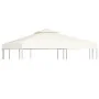 Cubierta de repuesto de cenador 310 g/m² blanco crema 3x3 m de vidaXL, Cubiertas para carpas y cenadores - Ref: Foro24-40874,...