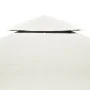 Gazebo replacement cover 310 g/m² cream white 3x3 m by vidaXL, Covers for tents and gazebos - Ref: Foro24-40874, Price: 52,53...