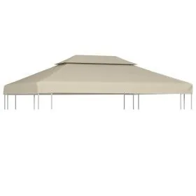 Gazebo replacement cover 310 g/m² beige 3x4 m by vidaXL, Covers for tents and gazebos - Ref: Foro24-40881, Price: 82,35 €, Di...